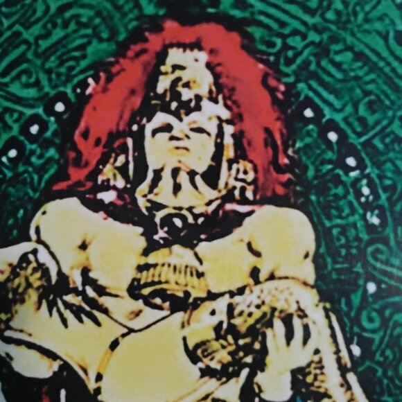 Vintage Aztlan- IRON ON TRANSFER - Heat Transfer Patch - Rare - Picture 4 of 7